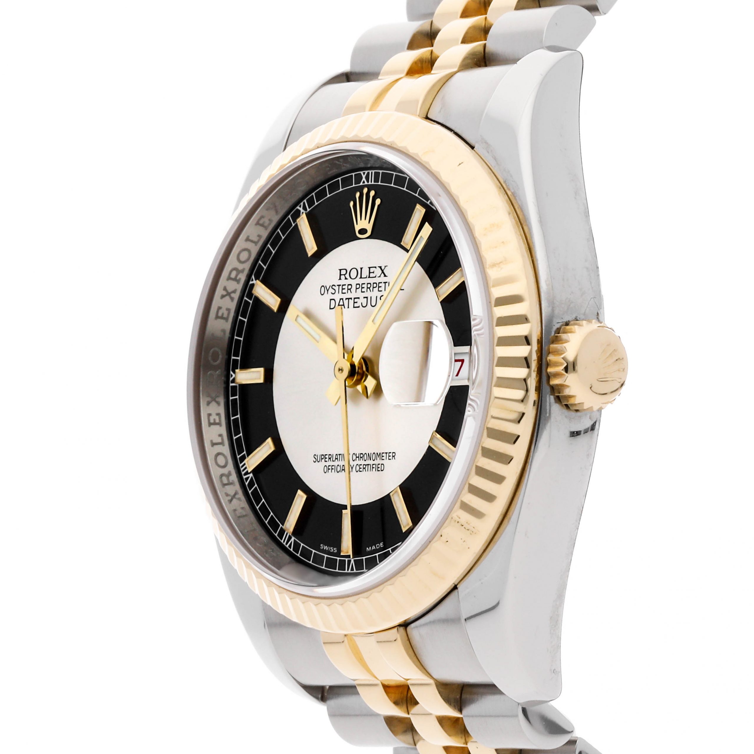 Rolex Super Clone Watch : Datejust 116233 SLV BLK IX JUB - Image 3