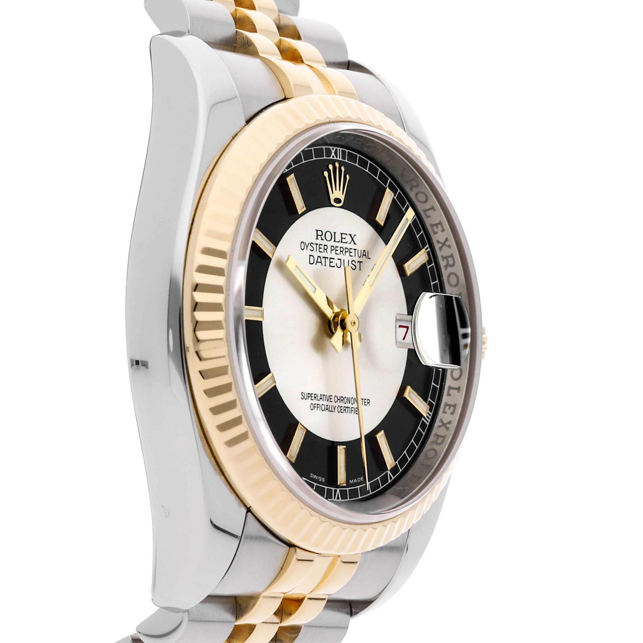Rolex Super Clone Watch : Datejust 116233 SLV BLK IX JUB - Image 2