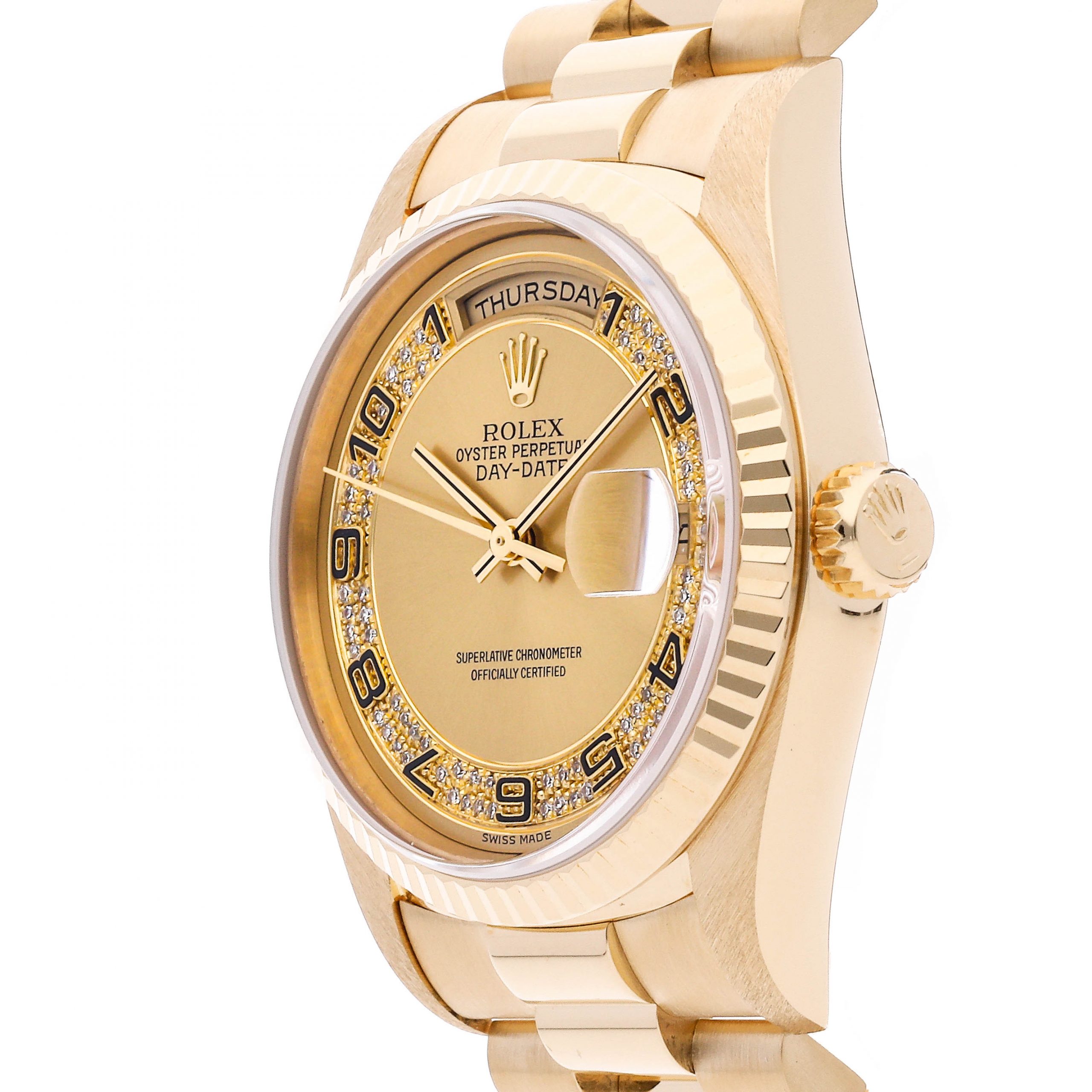 Rolex Super Clone Watch : Day-Date 18238 CHP MYR DIA AR PRS - Image 3