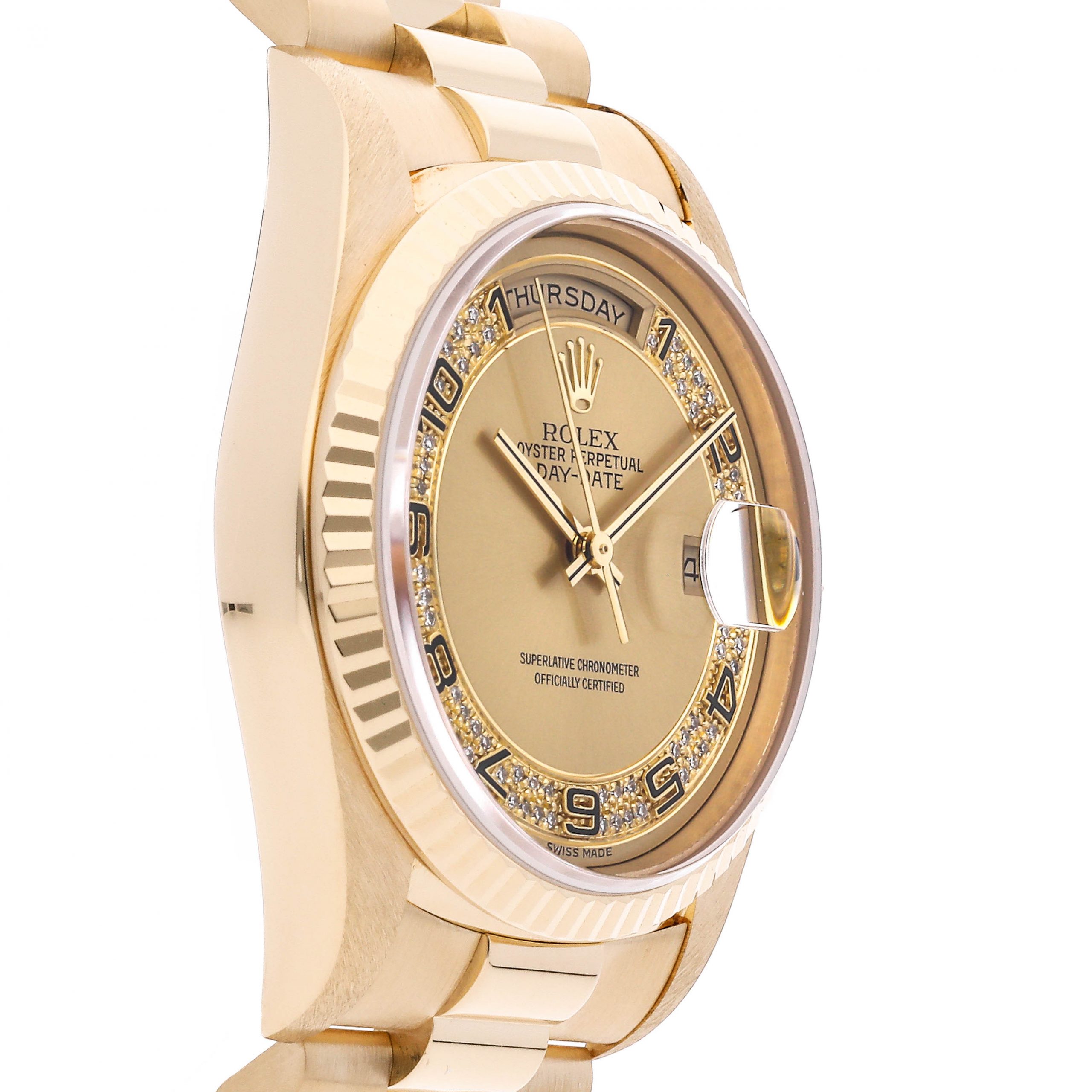 Rolex Super Clone Watch : Day-Date 18238 CHP MYR DIA AR PRS - Image 2