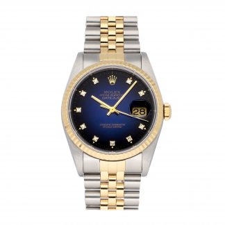 Rolex Super Clone Watch : Datejust 16233 BLU GRD SM JUB