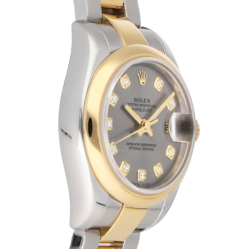 Rolex Super Clone Watch : Datejust 179163 STL DIA OYS - Image 2
