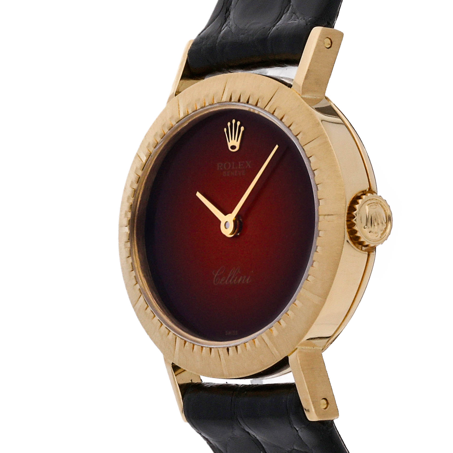 Rolex Super Clone Watch : Cellini 4081/8 RED GRD TG - Image 3