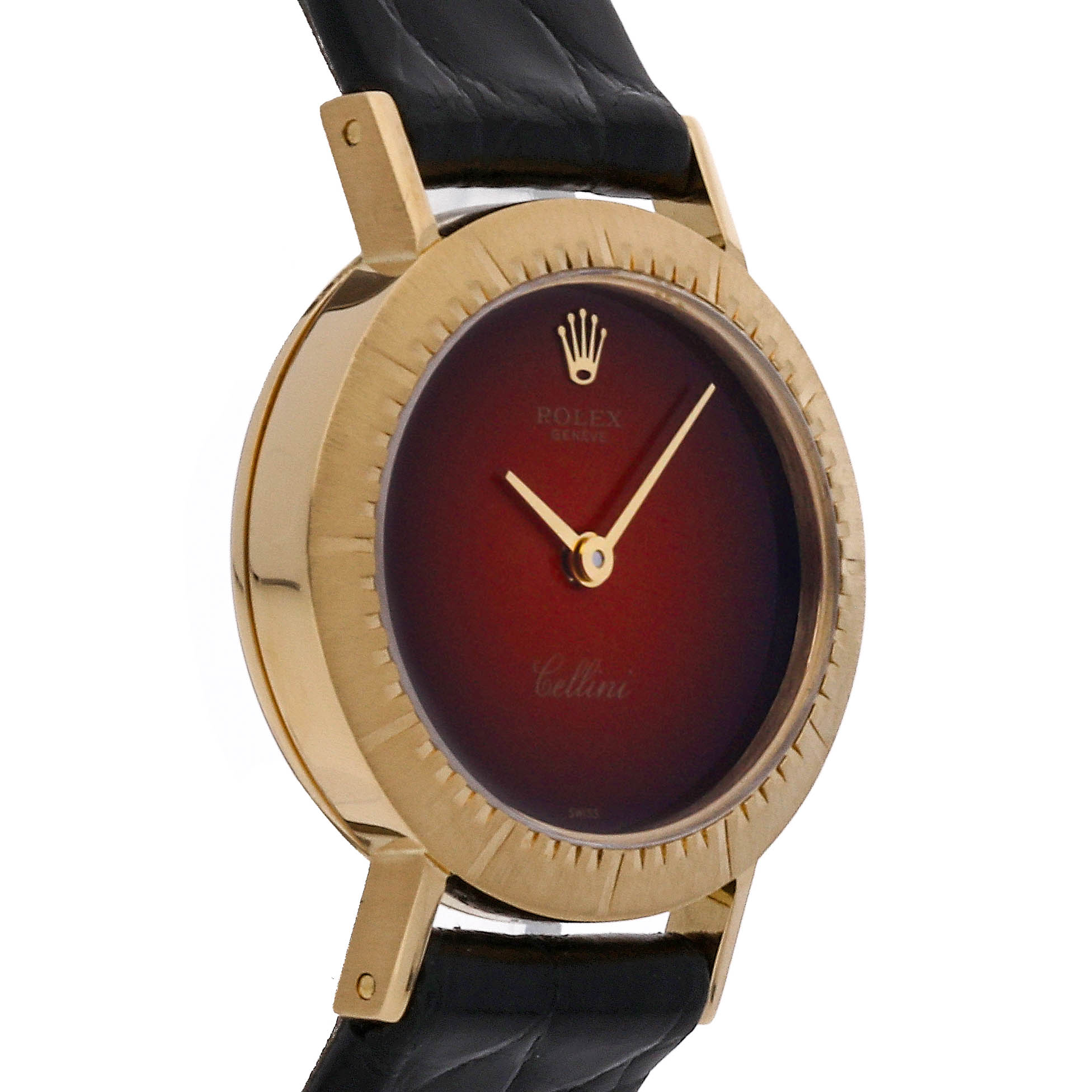 Rolex Super Clone Watch : Cellini 4081/8 RED GRD TG - Image 2