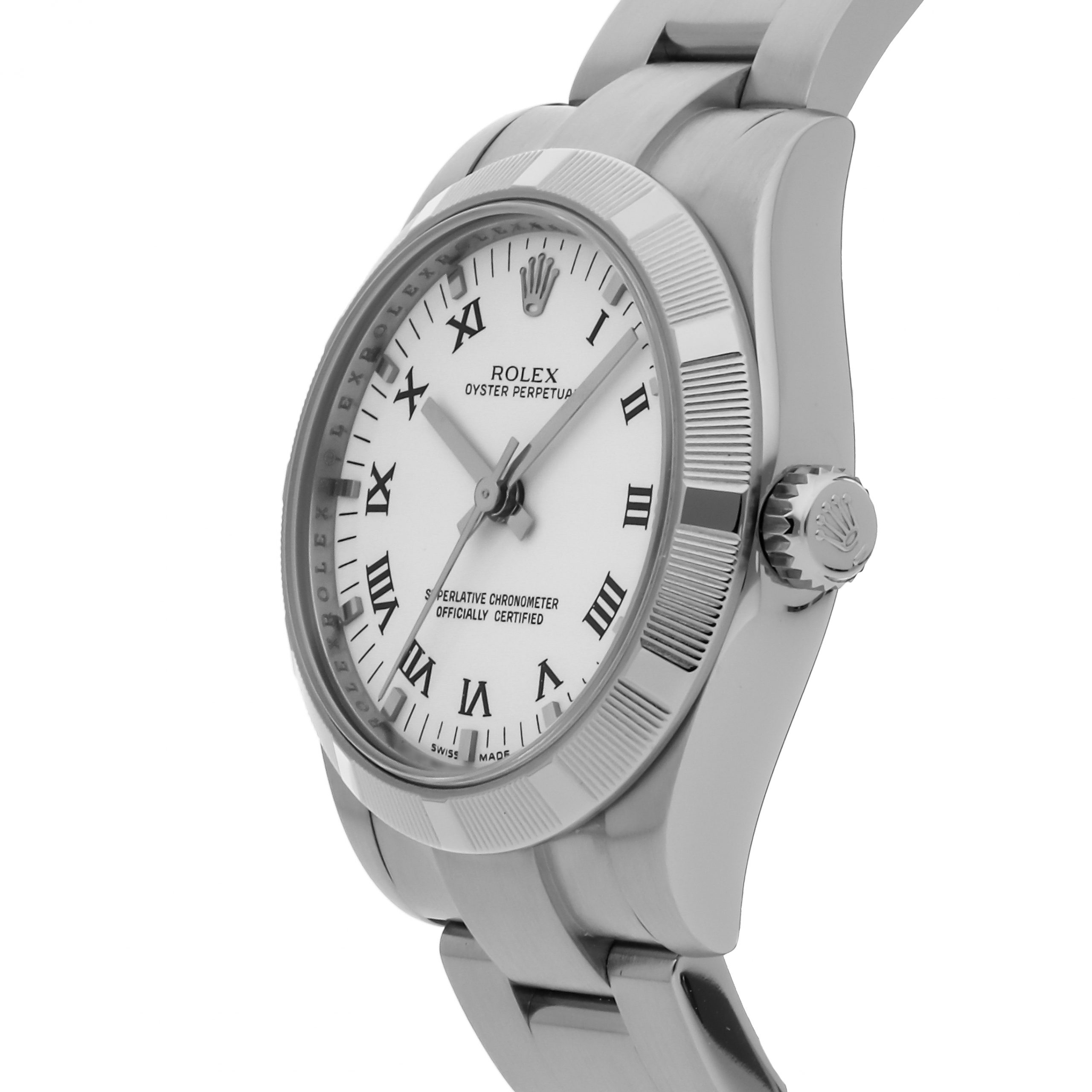 Rolex Super Clone Watch : Oyster Perpetual 177210 WHT IX ROM OYS - Image 3