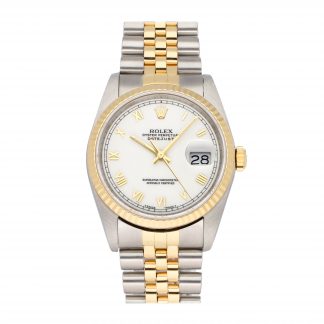 Rolex Super Clone Watch : Datejust 16233 WHT SM ROM JUB