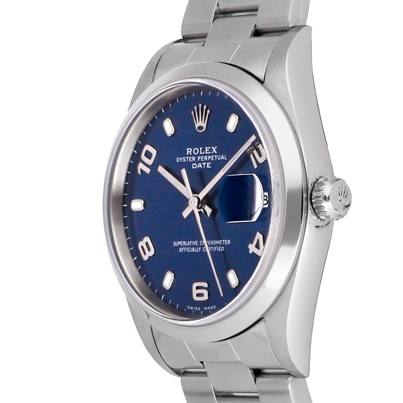 Rolex Super Clone Watch : Oyster Perpetual Date 15200 BLU IX AR OYS - Image 3