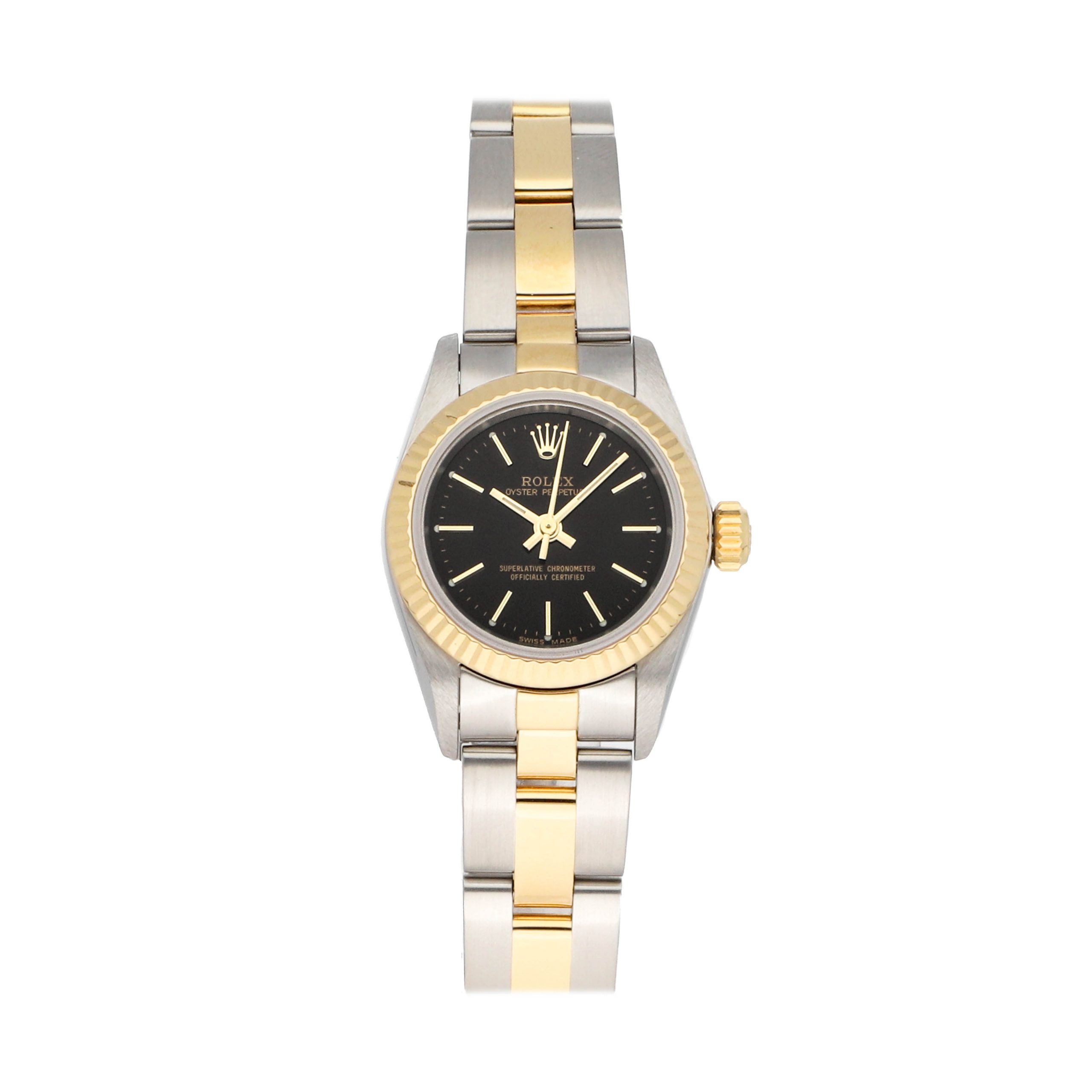 Rolex Super Clone Watch : Oyster Perpetual 67193 BLK IX OYS
