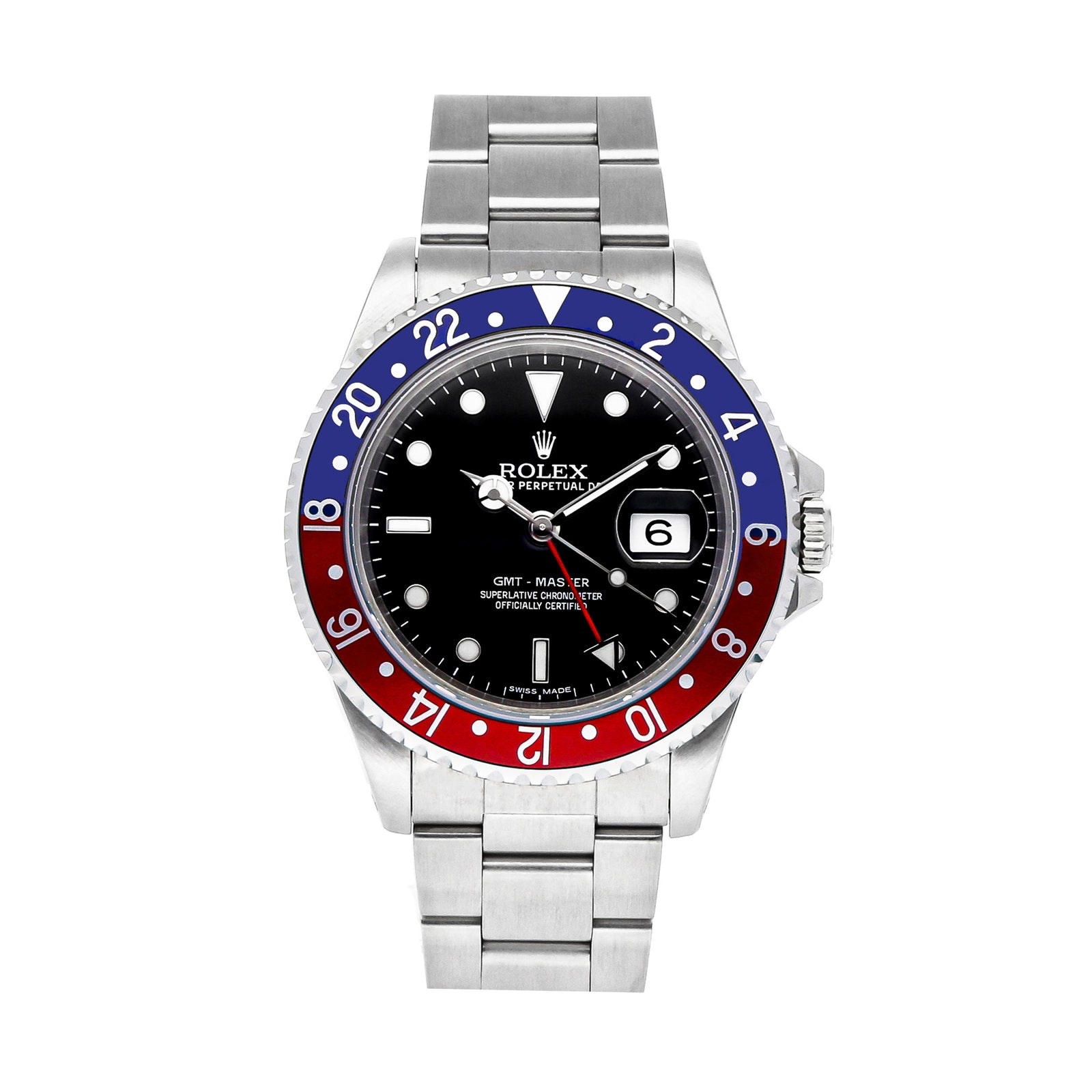 Rolex Super Clone Watch : GMT Master "Pepsi" 16700 BLK PEP OYS