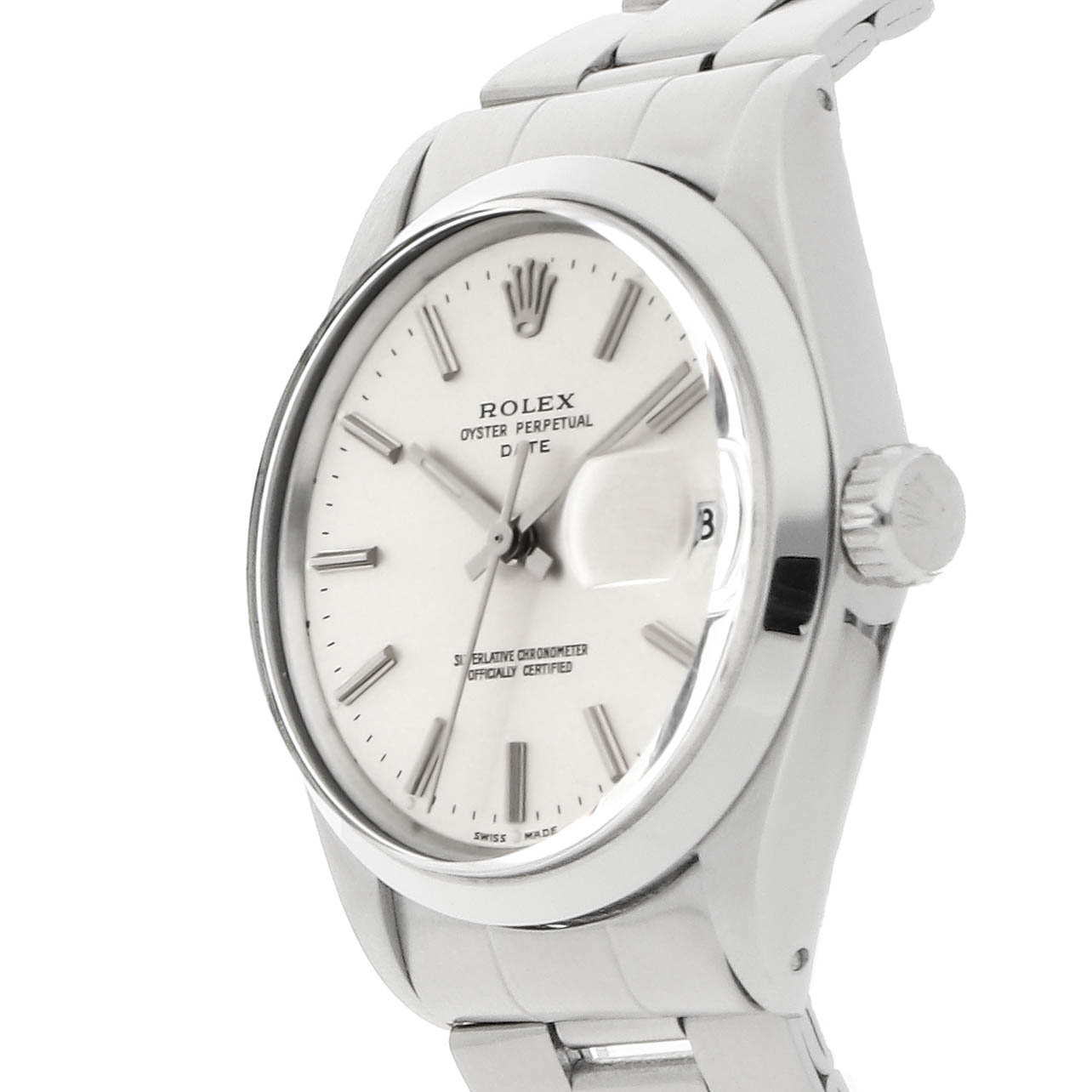 Rolex Super Clone Watch : Oyster Perpetual Date 1500 SLV IX OYS - Image 3